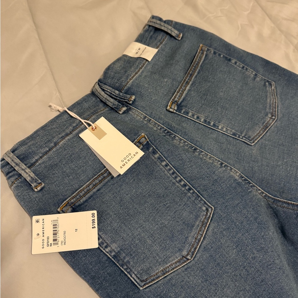 Good American Moto Jeans
